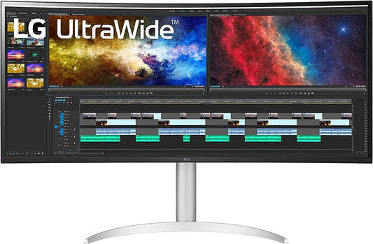 LG 38WP85C-W 38-Inch UltraWide Curved Monitor USB-C