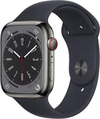 Apple MNW23LL/A Watch Series 8 GPS Cellular 45mm Renewed