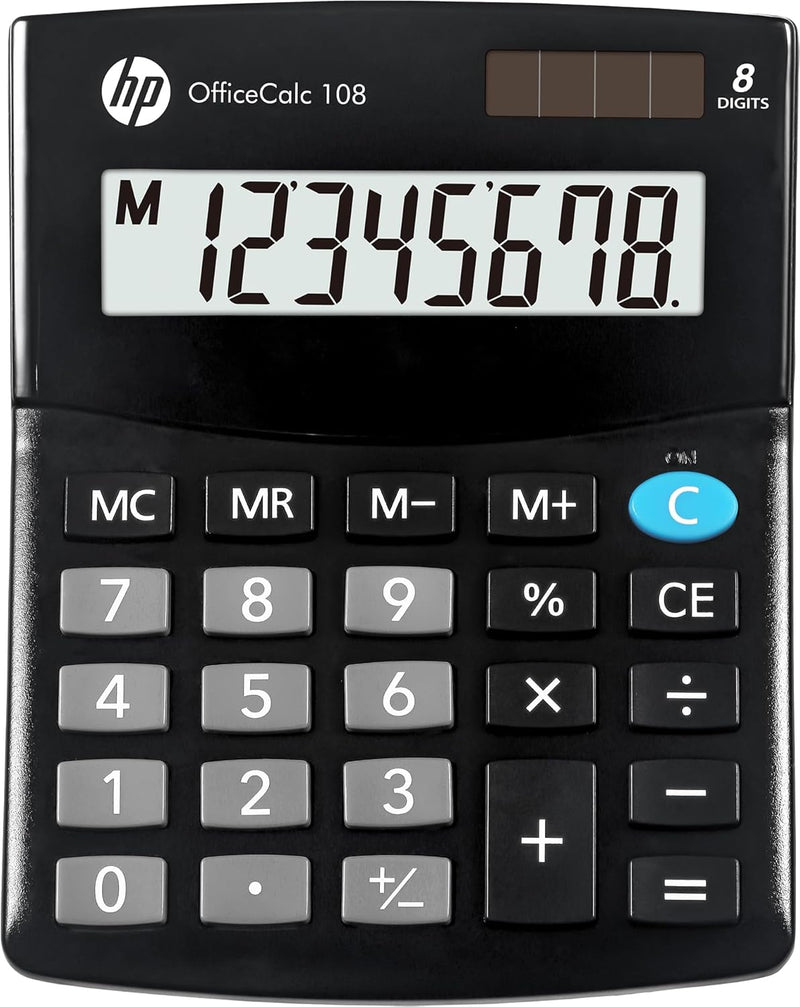 HP Office Calculator 108, Desktop or Retail Use — main product image