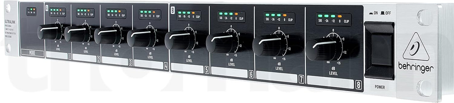 Behringer DS2800 2-Input 8-Output Audio Splitter