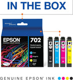 Epson T702120-BCS DURABrite Ink Cartridge Combo Pack