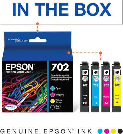 Epson T702120-BCS DURABrite Ink Cartridge Combo Pack