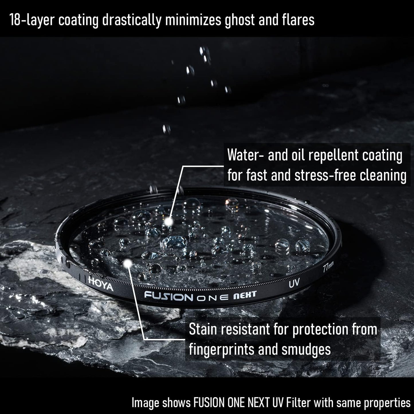 Hoya YYP4455 Fusion One Next 55mm Circular Polarizing Filter