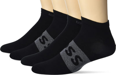 Boss 2 Pack Big Logo Ankle Socks