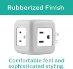 Philips SPP3002GR/37 3-Outlet Extender Surge Protector