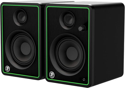 Mackie CR4-XBT Studio Monitor Speaker Bundle