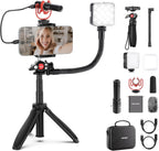 Neewer 10105101 Phone Vlogging Kit with LED Light and Microphone
