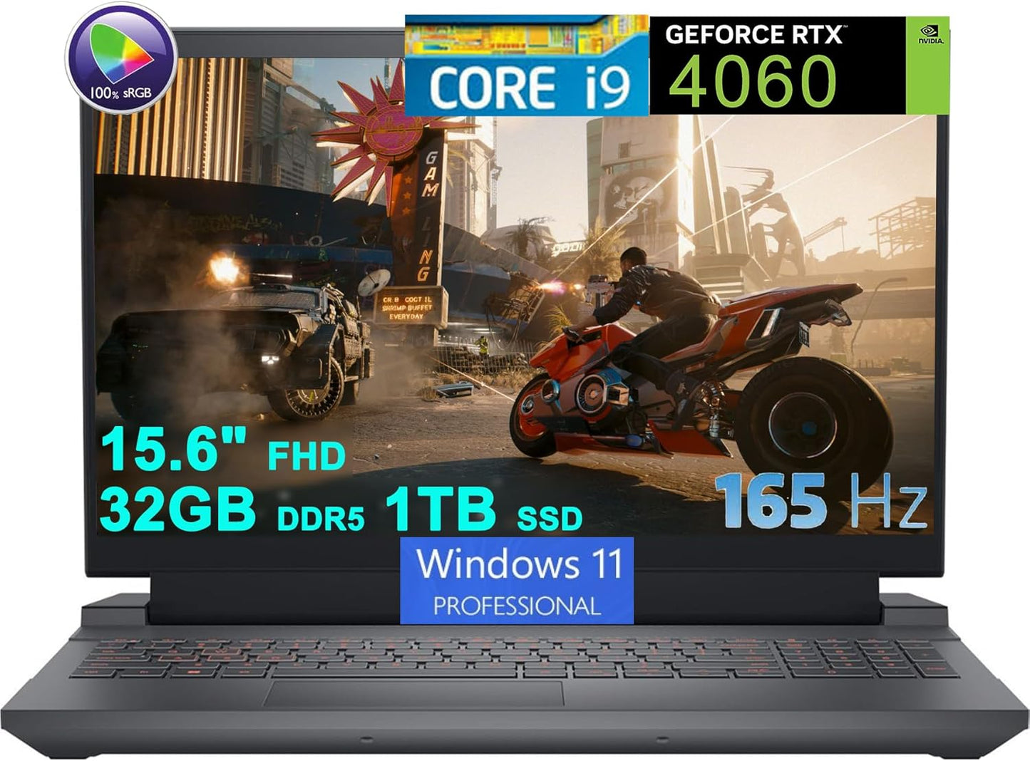 Dell i9-13900HX G15 RTX 4060 Gaming Laptop