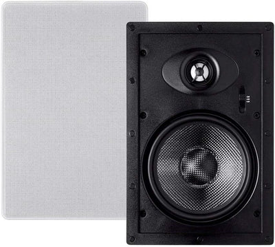 Monoprice 113618 Alpha Series 6.5in In-Wall Speakers