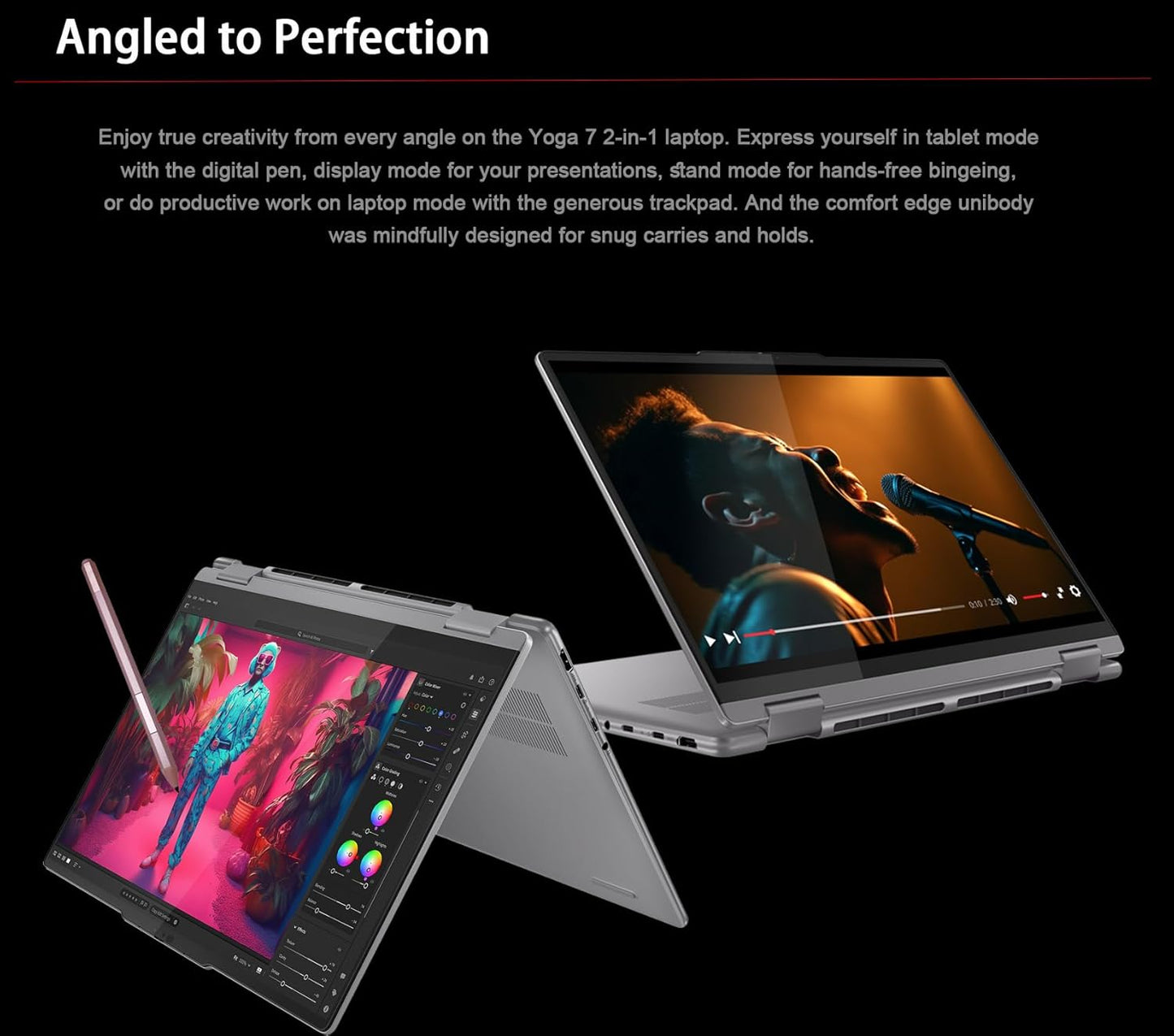 Lenovo Yoga 7 AI 14" 2-in-1 Touchscreen Laptop