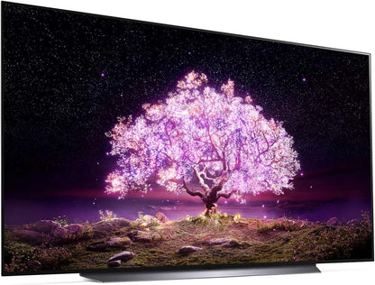 LG E90LGOLED77C1PUB 77" 4K OLED TV Bundle