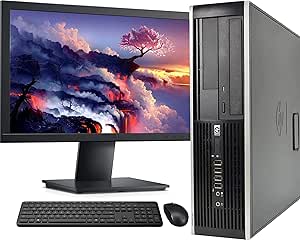 HP Elite 6300 Desktop PC: i7, 16GB, SSD+HDD, WiFi, 22" Monitor