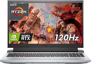 Dell G15 Gaming Laptop: Ryzen 7, RTX 3050 Ti, 64GB RAM, 1TB SSD — main product image