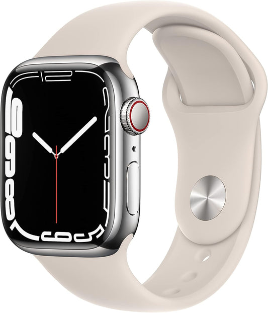 Apple MKJE3LL/A Watch Series 7 GPS + Cellular Renewed