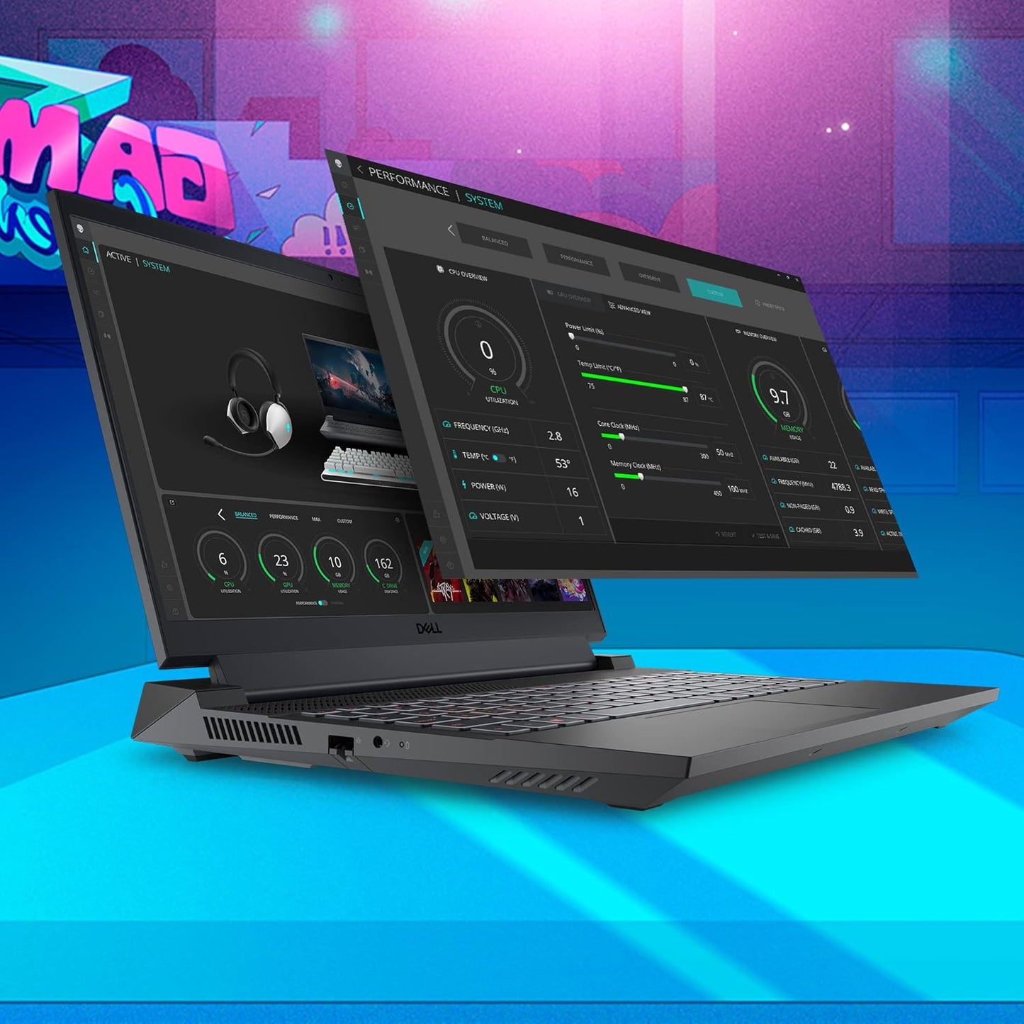 Dell G15-5530 Gaming Laptop i7 RTX 4060 Renewed