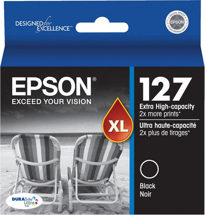 Epson T127120-S DURABrite Black Ink Cartridge