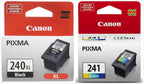 Canon 5206B001 PG-240XL/CL-241 Black & Color Ink Cartridge