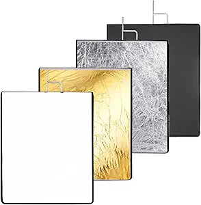 Neewer 10091953 4-in-1 Metal Flag Panel Reflector