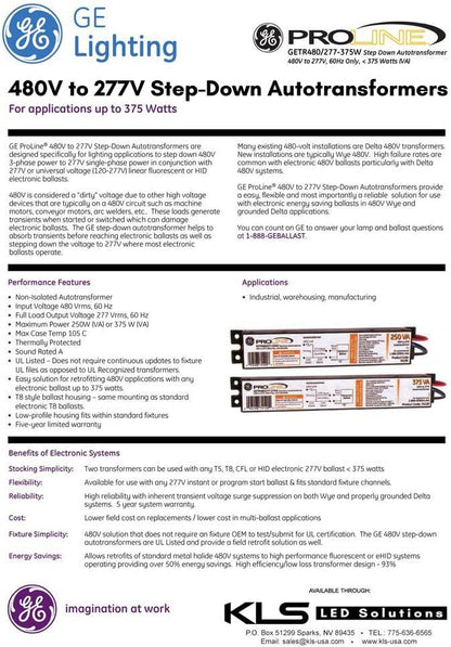 GE 74119 ProLine 250W Magnetic Fluorescent Ballast