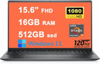 Dell Inspiron 15 3000 Ryzen 7 5825U 16GB 512GB SSD 120Hz Laptop