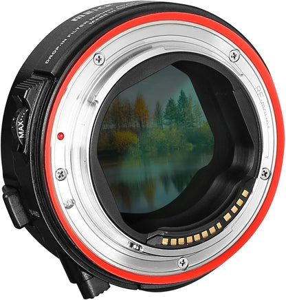 Meike MK-EFTR-C EF to EOS R Adapter VND Filter