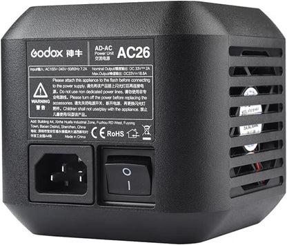 Godox AC26 Adapter for AD600Pro Flash Monolights