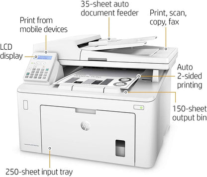 HP M227fdn LaserJet Pro MFP - All-in-One Monochrome Printer