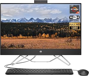 HP cb1155m 27" All-in-One Ryzen 5 Desktop PC