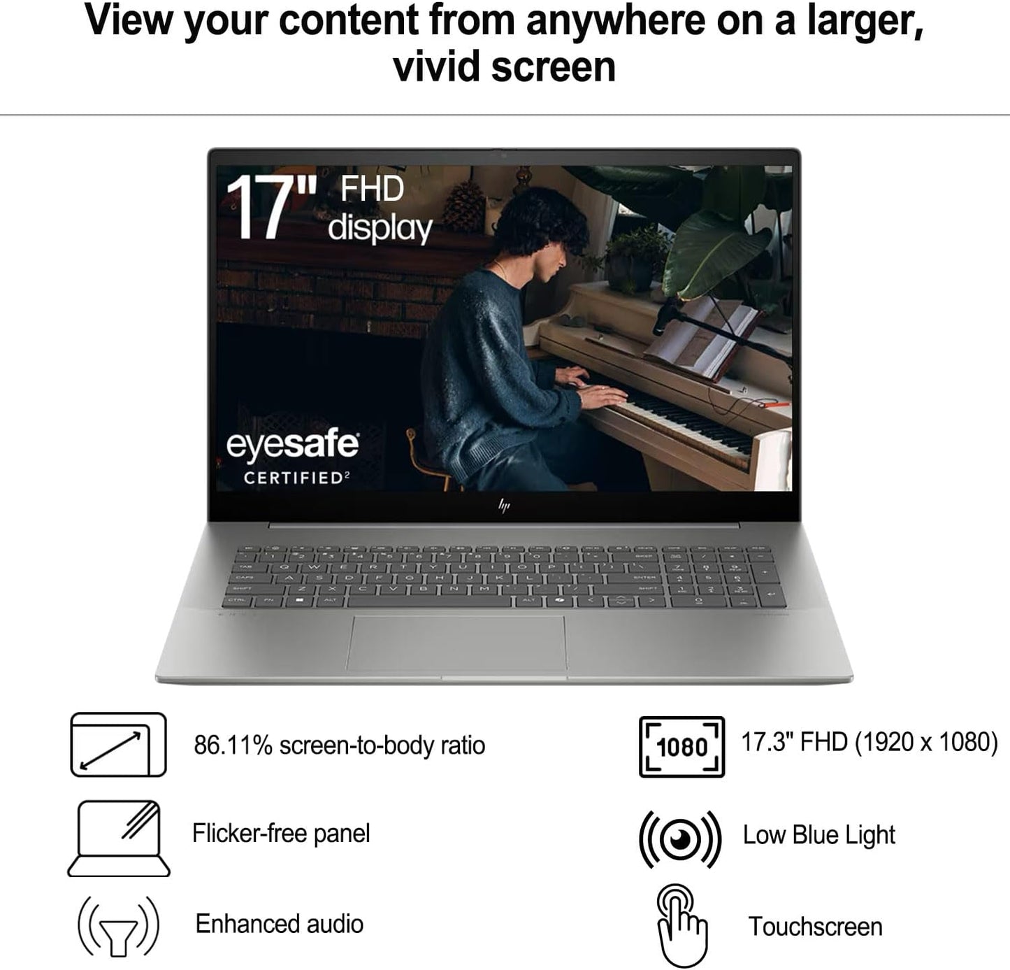 HP Envy 17.3" Touchscreen Laptop Ultra 7 RTX 3050