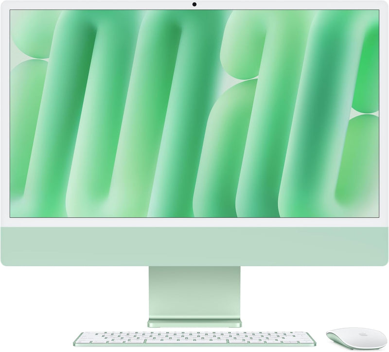 Apple MWV03LL/A 2024 iMac M4 Chip 16GB 512GB Green — main product image