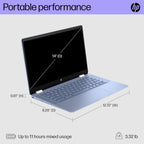 HP HP Chromebook X360 14b 2-in-1 Laptop Bundle
