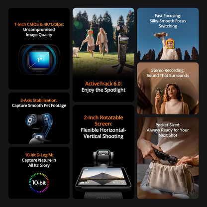 DJI Osmo Pocket 3 Creator Combo + 64GB Card