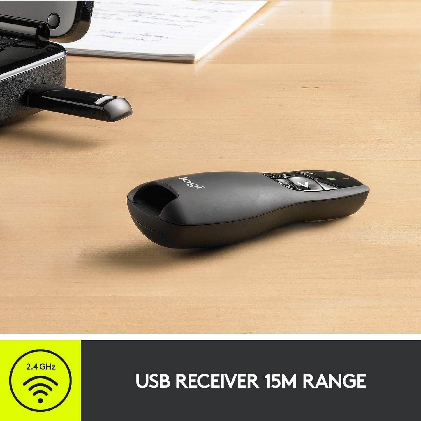 Logitech 910-001354 Wireless Presentation Remote with Laser Pointer
