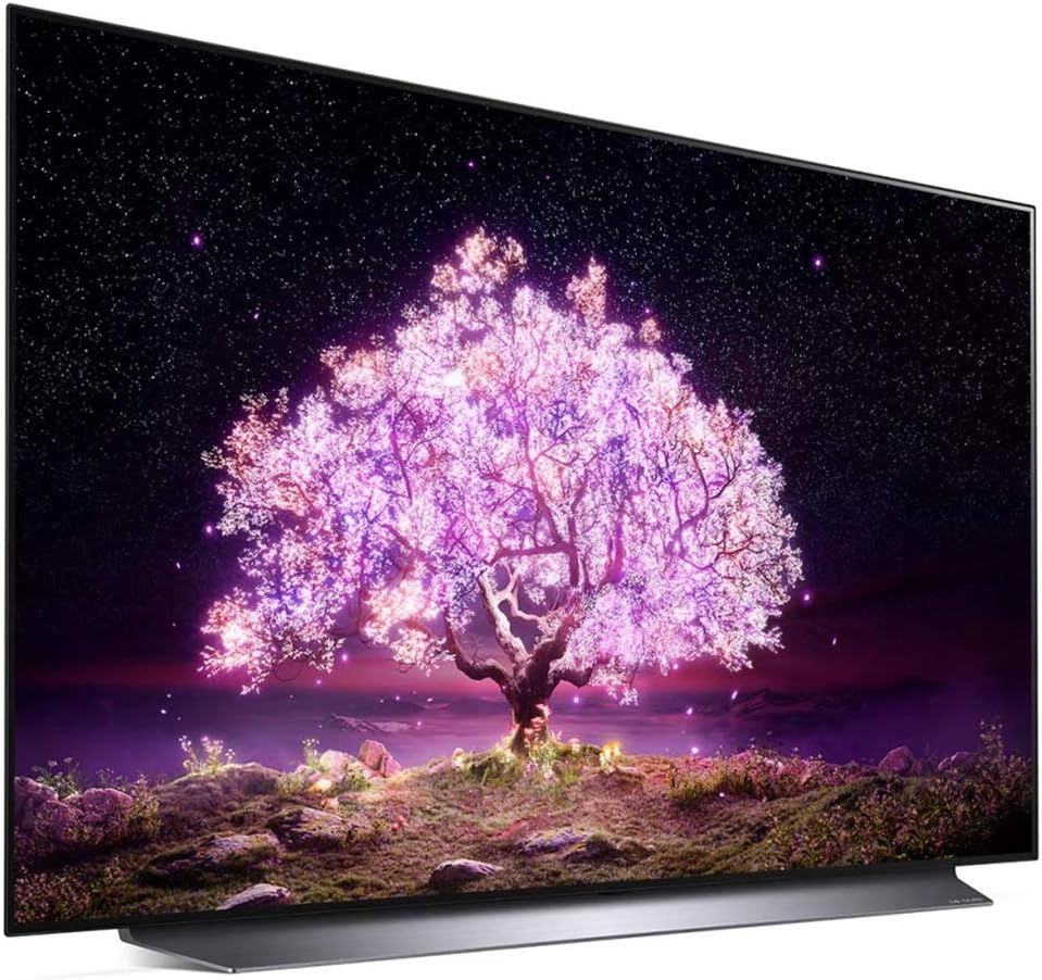 LG OLED77C1PUB 77-Inch 4K Smart OLED TV Bundle