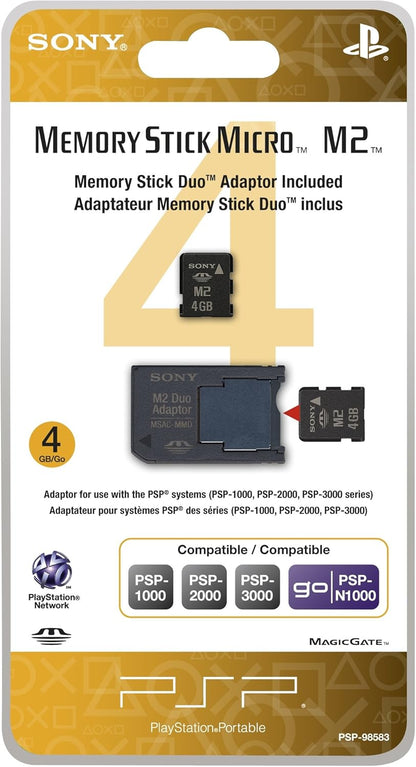 Sony 98583 4GB Memory Stick Micro Media Adapter