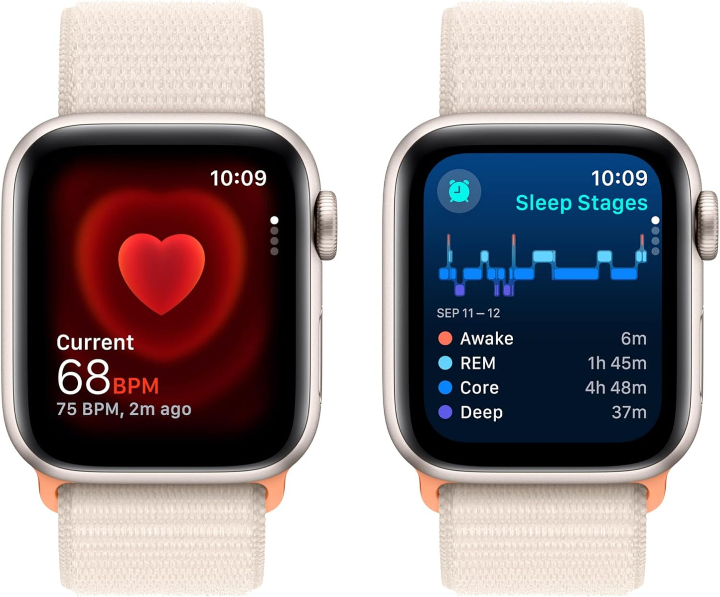 Apple Apple Watch SE 2nd Gen Starlight Renewed