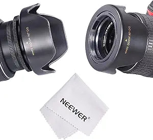 Neewer 90083655@@##3 52MM Reversible Flower Lens Hood