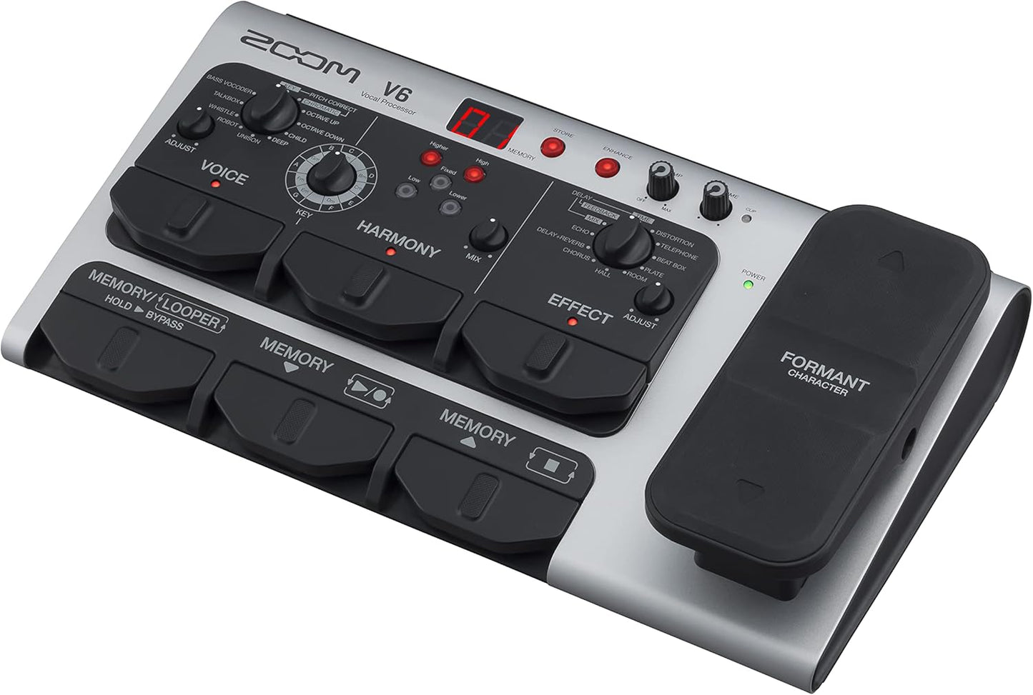 Zoom V6-SP Vocal Effects Processor Pedal
