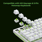 Glorious GLO-SWT-RAPTOR-LUBED Clicky Mechanical Keyboard Switches