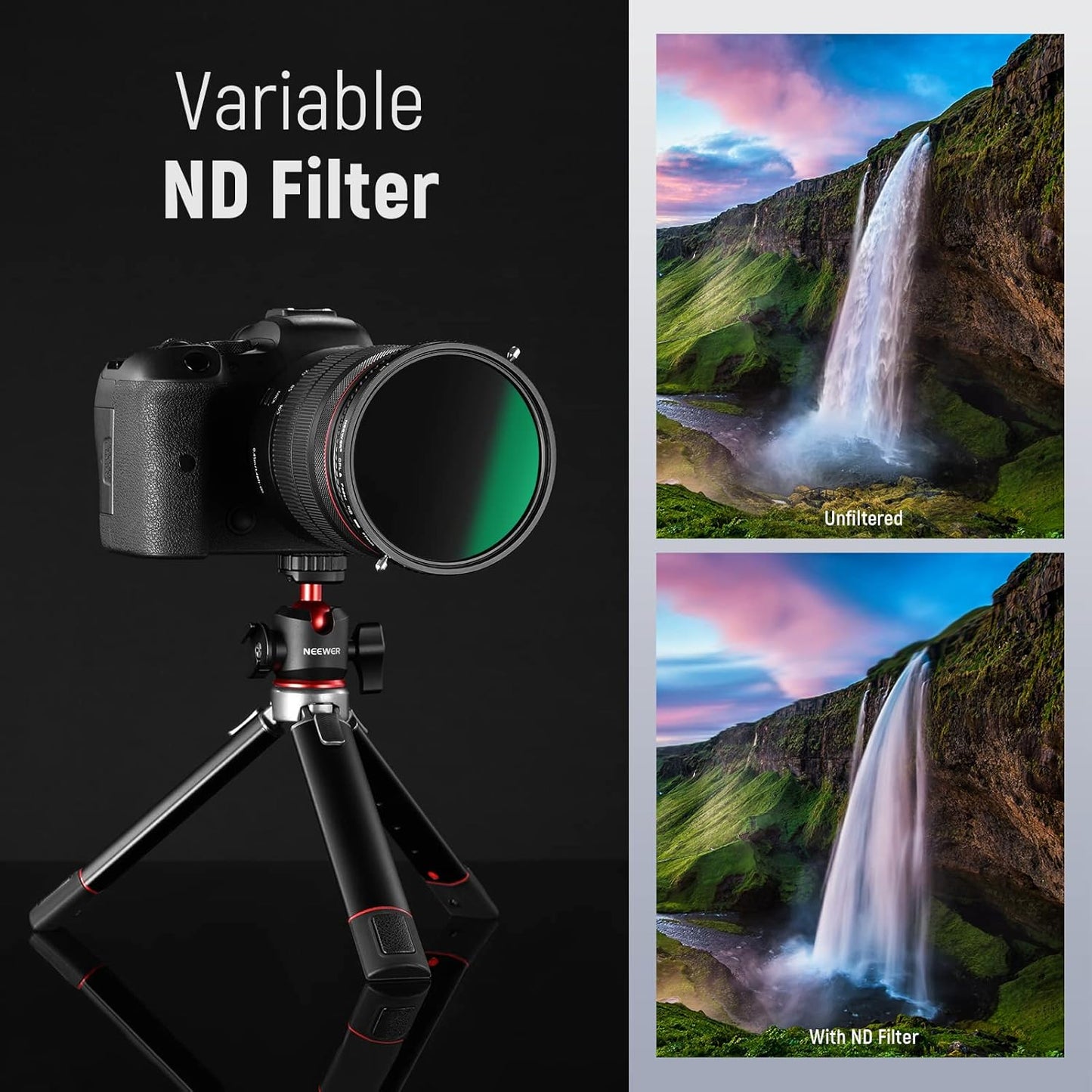 Neewer NW SERIES S 55mm ND2-ND32 CPL Filter