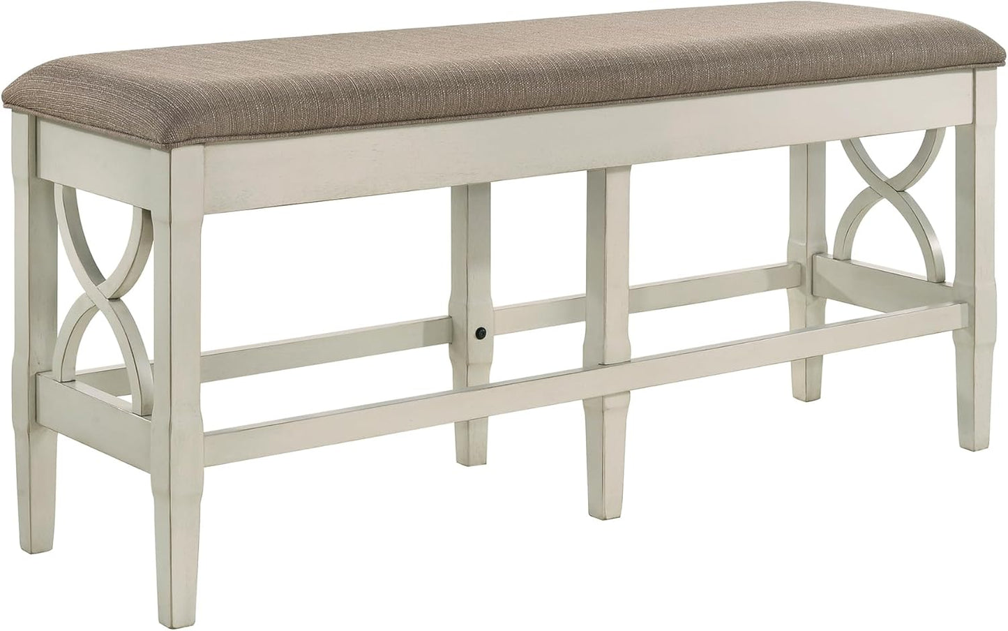 Lexicon 194840249351 Fugue Gray Counter Height Bench