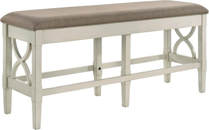 Lexicon 194840249351 Fugue Gray Counter Height Bench