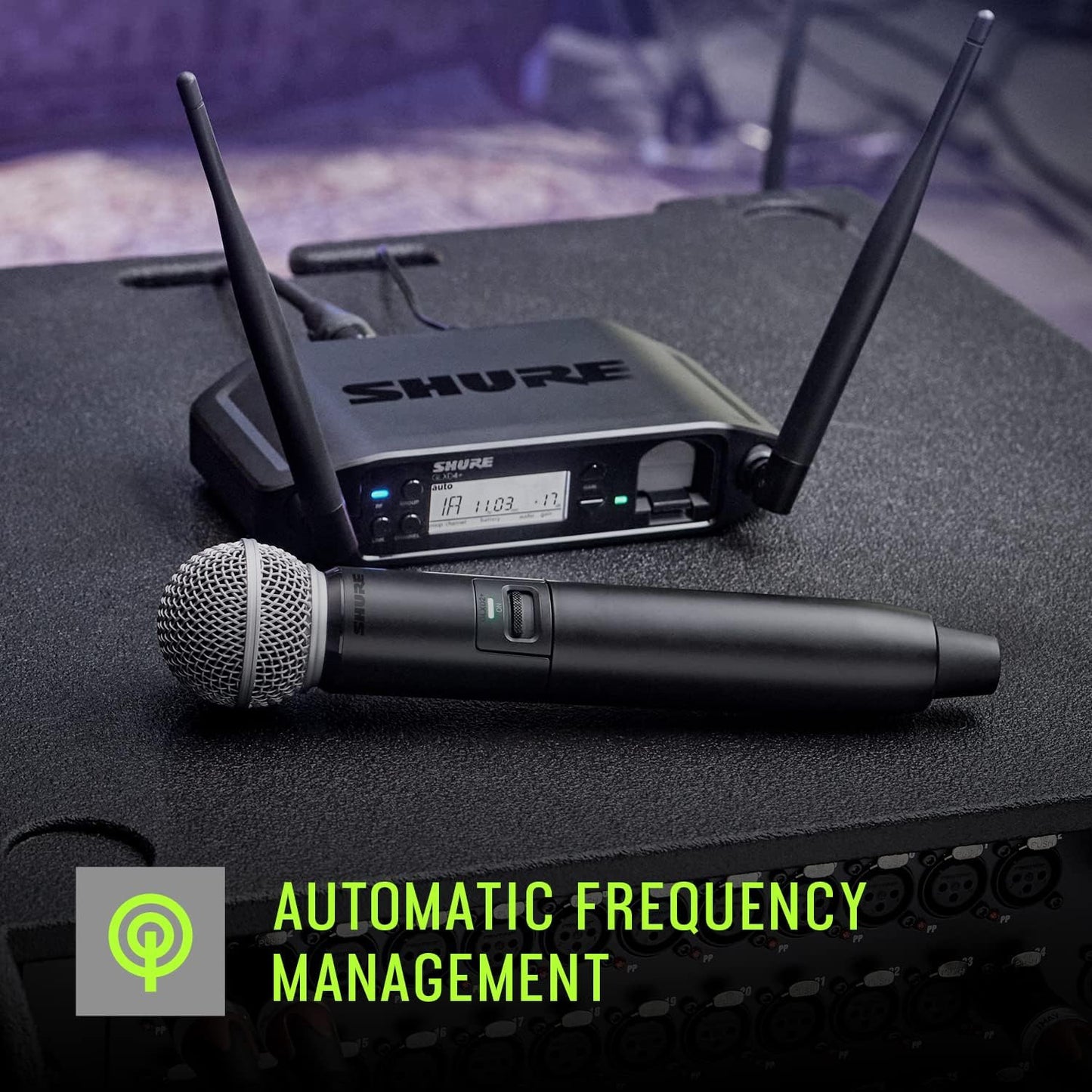 Shure GLXD24+/B87A-Z3 Dual Band Digital Wireless Mic System