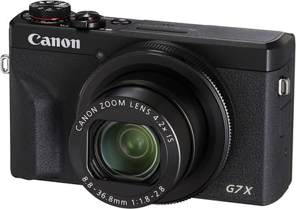 Canon g7 PowerShot G7 X Mark III Renewed Camera Bundle