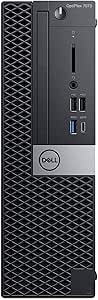 Dell 7070-SFF Renewed Desktop: i7-9700, 16GB RAM, 256GB NVMe SSD