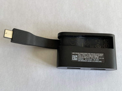 Dell Dell DA20 USB-C Adapter: HDMI, USB-A, Portable