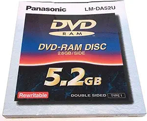 Panasonic LM-DA52U 5.2GB DVD-RAM Double-Sided Disc