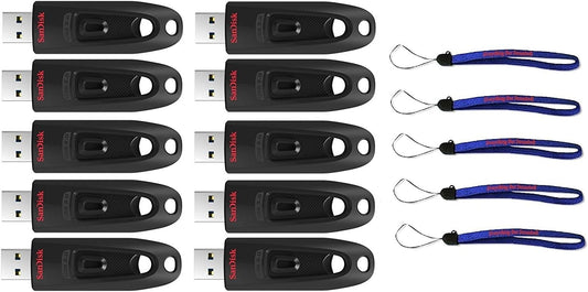 SanDisk Cruzer Ultra 32GB USB 3.0 Flash Drive 10-Pack