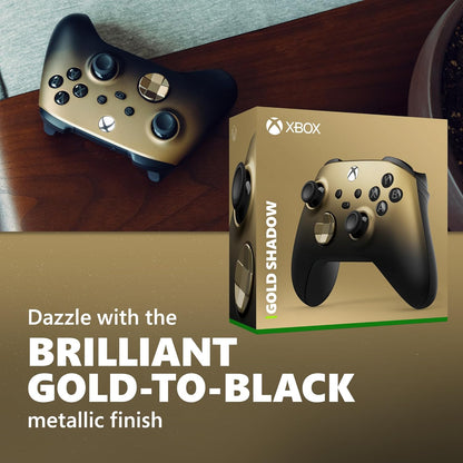 Microsoft Xbox Core Wireless Controller - Gold Shadow (Renewed)