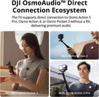 DJI 6941565991461 Mic Mini Transmitter Infinity Black Wireless
